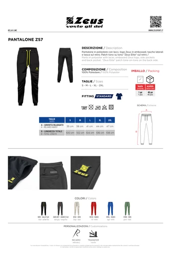 Pantalone ZS7