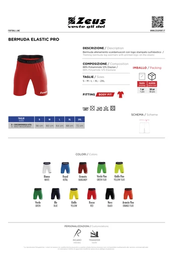 Bermuda Elastic Pro