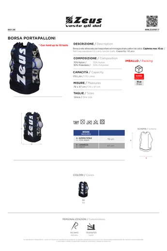 Borsa Portapalloni