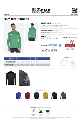 Felpa Train Monolith