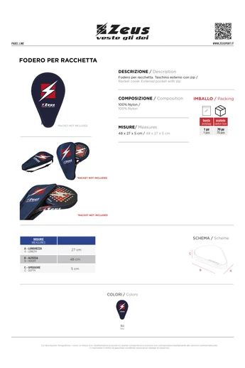 Fodero Per Racchetta