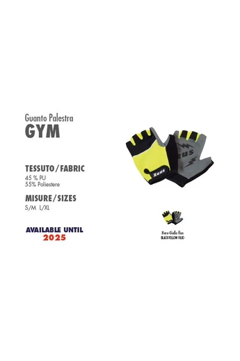 Guanto Palestra Gym