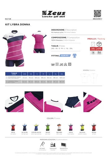 Kit Lybra Donna