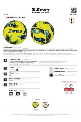 Pallone Aceshot