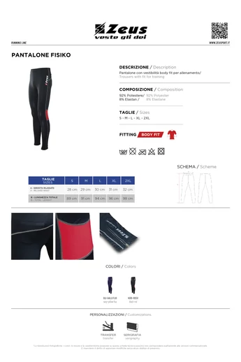 Pantalone Fisiko