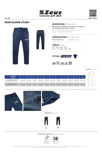 Pantalone Start