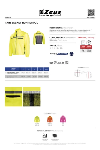 Rain Jacket Runner