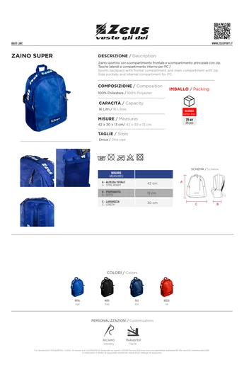 Zaino Super