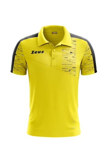 Zeus Polo Glitch galléros póló