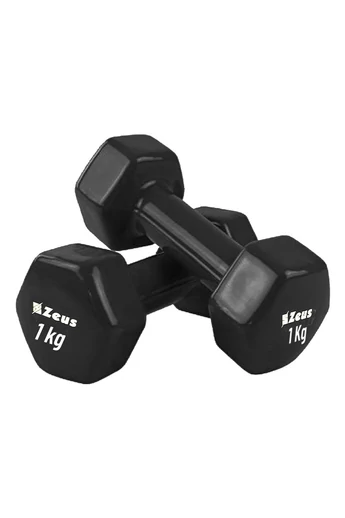 Zeus Vinyl Dumbbell 1kg x 2 súlyzó - SPORT36 ZEUS