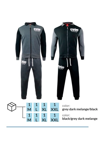 TUTA MZ02 - 8 db - 2-M 2-L 2-XL 2-XXL - SPORT36 ZEUS