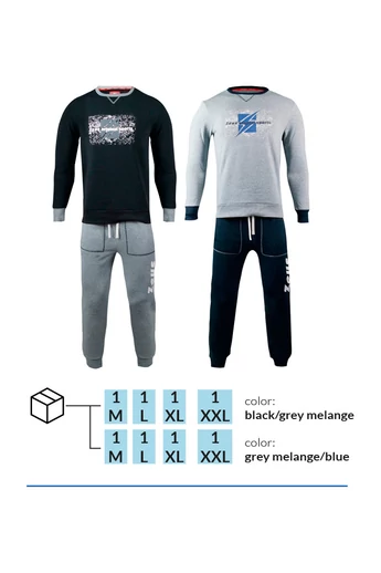 TUTA MZ06 - 8 db - 2-M 2-L 2-XL 2-XXL - SPORT36 ZEUS