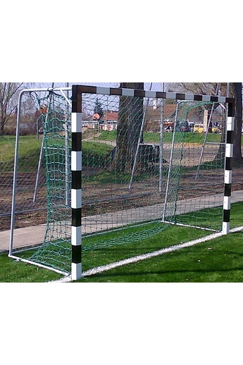 Sport36-Zeus 3X2 m-es Talaj hüvelyes kézilabda kapu fém