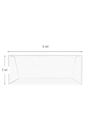Zeus 6x2 m alu kapu hálóval