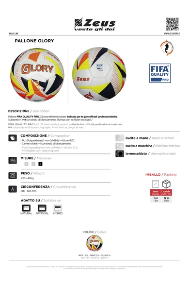 Pallone Glory