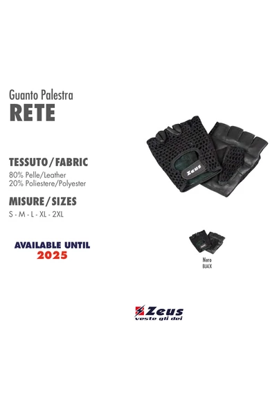 Guanto Palestra Rete
