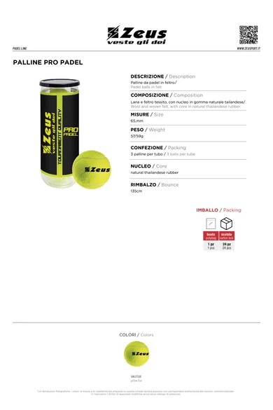 Palline Pro Padel