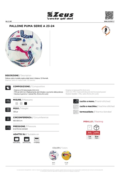 Pallone Puma Serie A