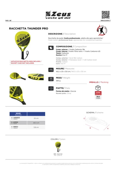 Racchetta Thunder Pro