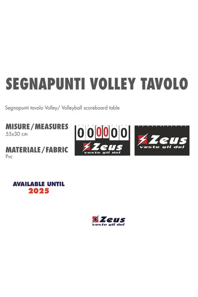 Segnapunti Volley Tavolo