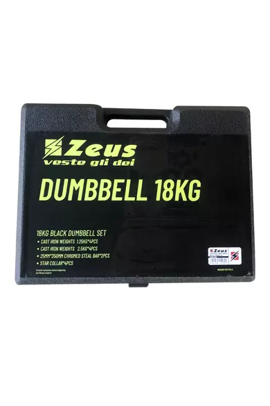 Zeus Dumbbell Set 18Kg - SPORT36 ZEUS