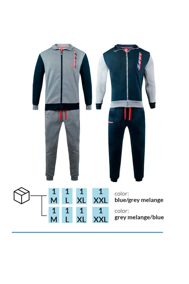 TUTA MZ01 - 8 db - 2-M 2-L 2-XL 2-XXL - SPORT36 ZEUS