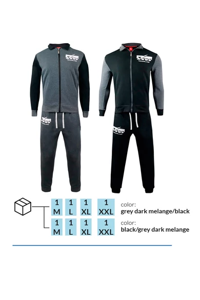 TUTA MZ02 - 8 db - 2-M 2-L 2-XL 2-XXL - SPORT36 ZEUS
