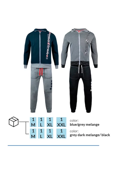 TUTA MZ05 - 8 db - 2-M 2-L 2-XL 2-XXL - SPORT36 ZEUS