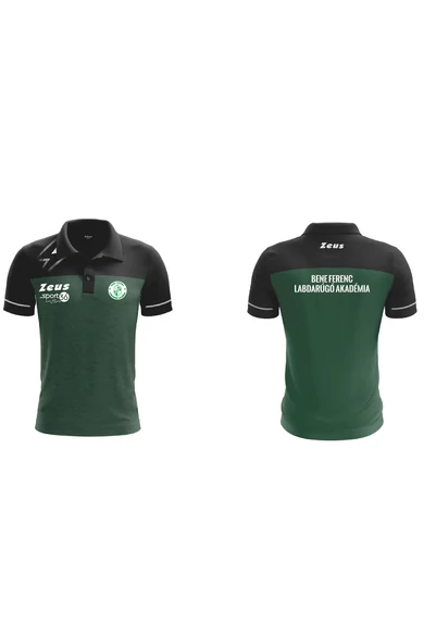 Zeus Polo Bikolor galléros póló BENE